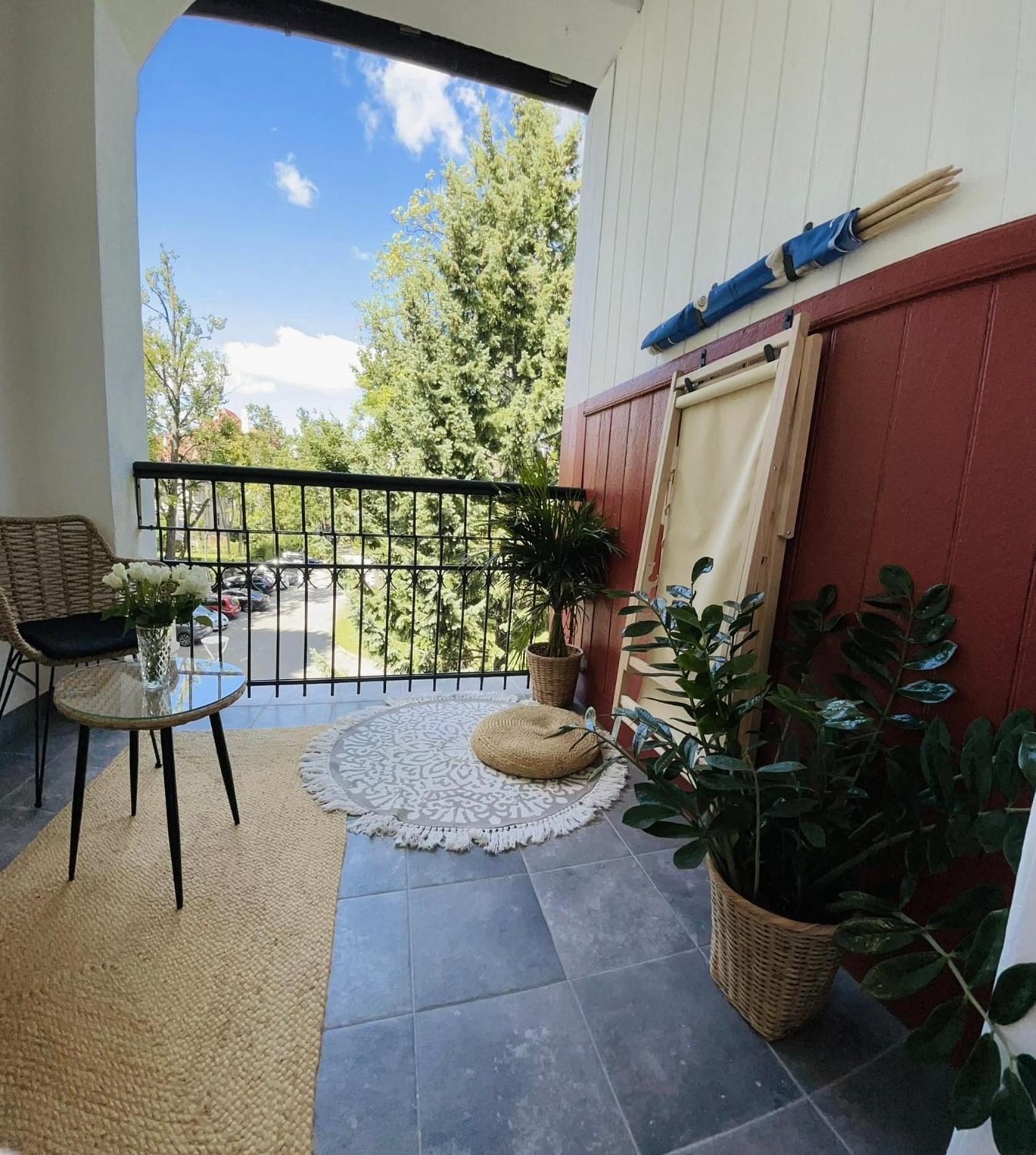 Ferienwohnung Mini Chrobrego Przy Plazy Z Loggia Zoppot Exterior foto