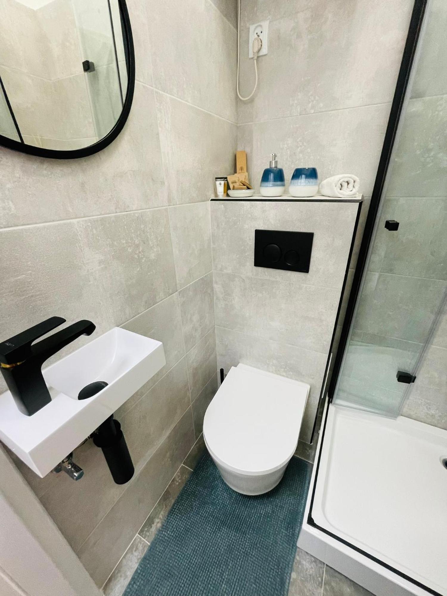 Ferienwohnung Mini Chrobrego Przy Plazy Z Loggia Zoppot Exterior foto
